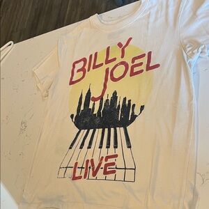 Billy Joel Live Graphic Concert Tee